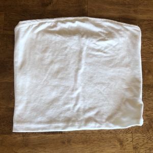 White Brandy Melville Tube top